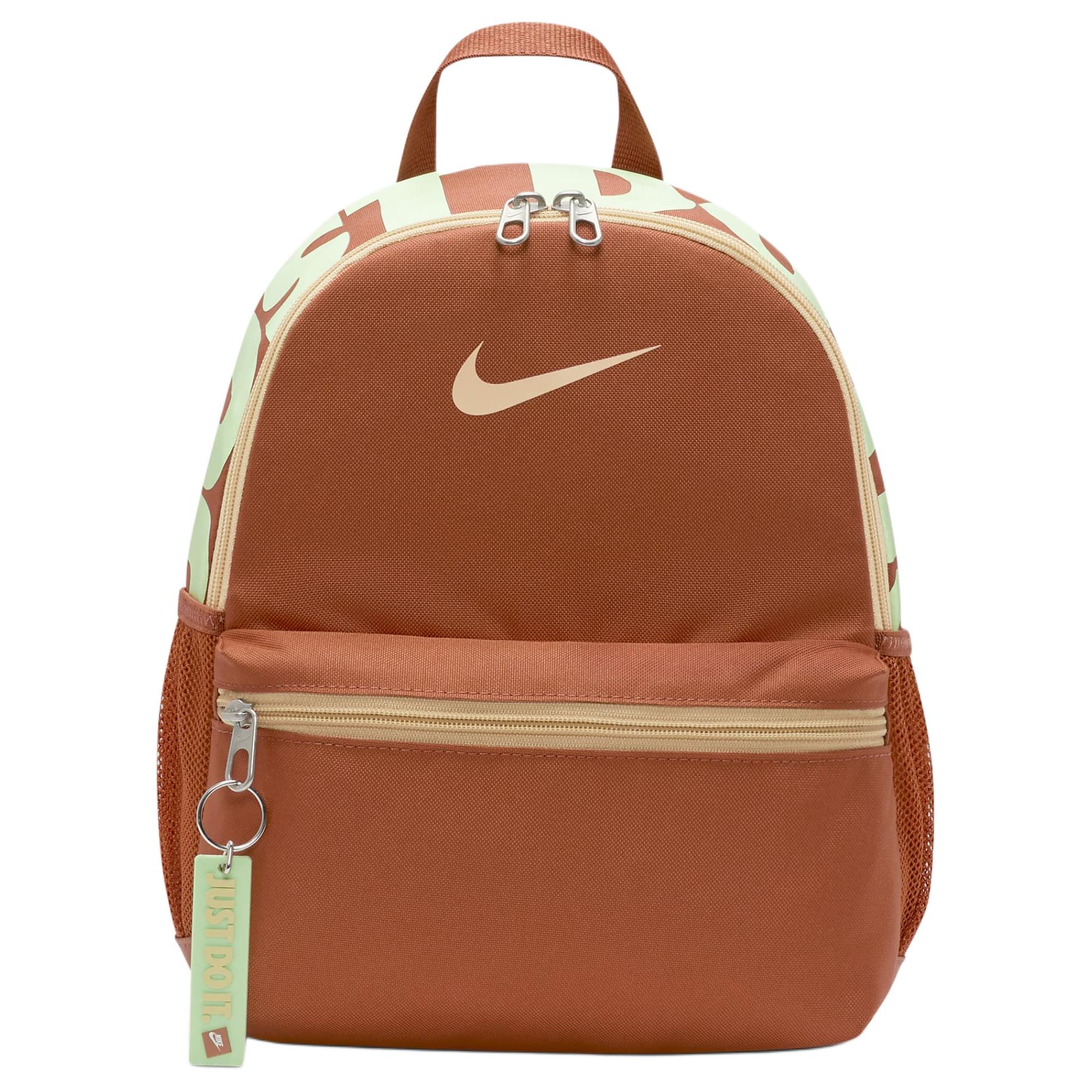 

Nike Recycled Polyester Backpack Mini Men s Caramel & Vapor Green Casual DR6091-825 Mini