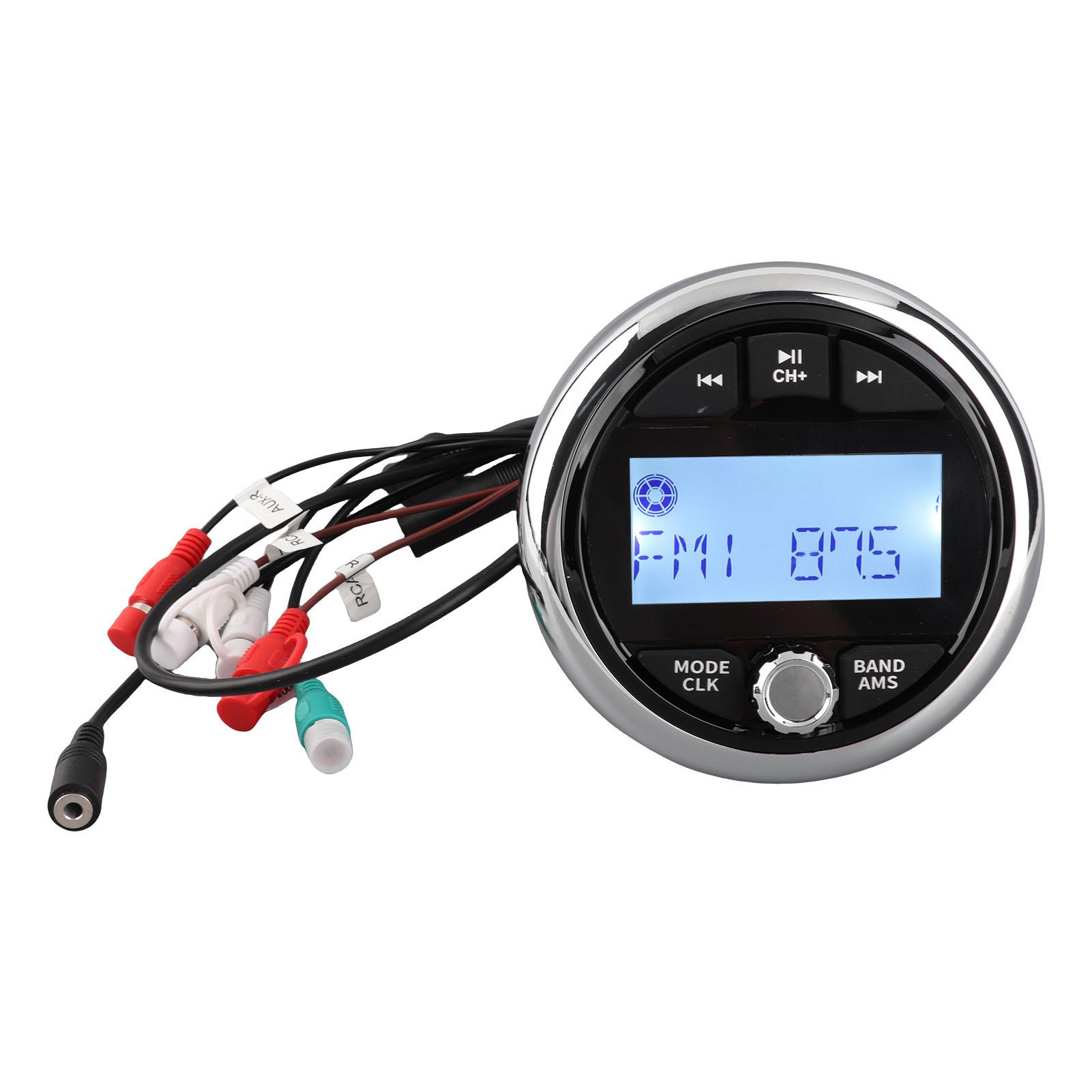 

Bluetooth MP3-плеер Цифровое стерео FM AM Аудиорадио для Морской лодки Яхты Мотоцикла Автодома