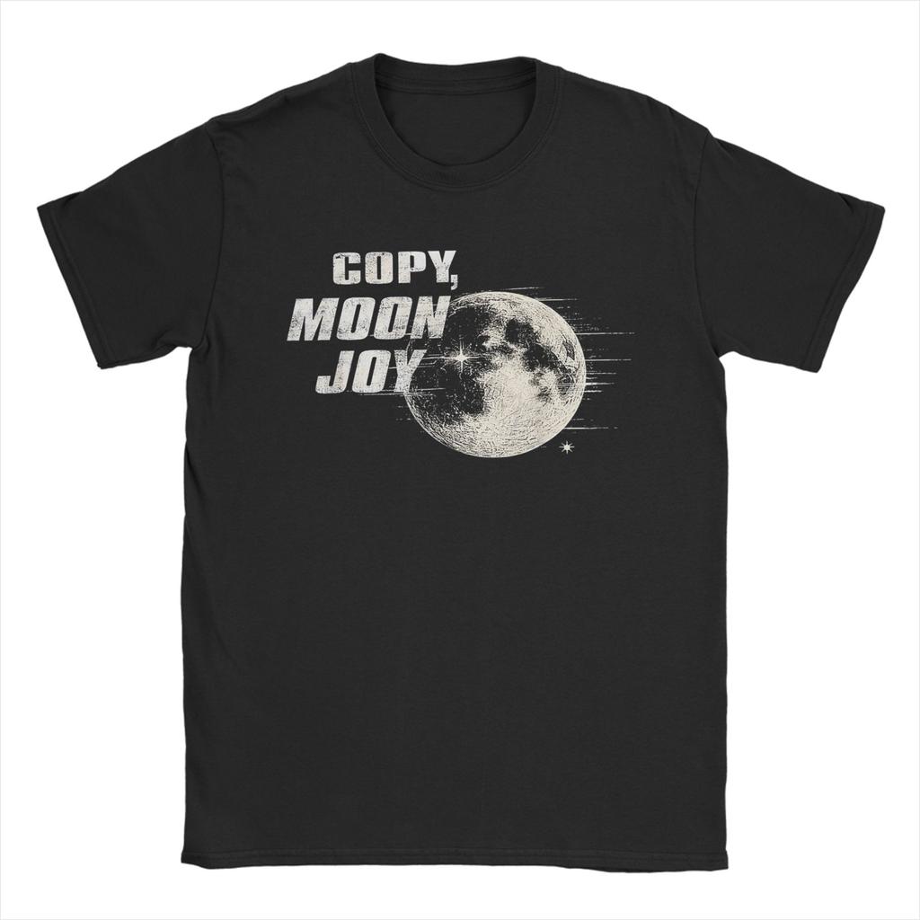 Unisex Unisex Copy Moon Joy Minimal Full Moon Space T Shirts Cotton Clothing Amazing Short Sleeve Tee Shirt Plus Size TShirts