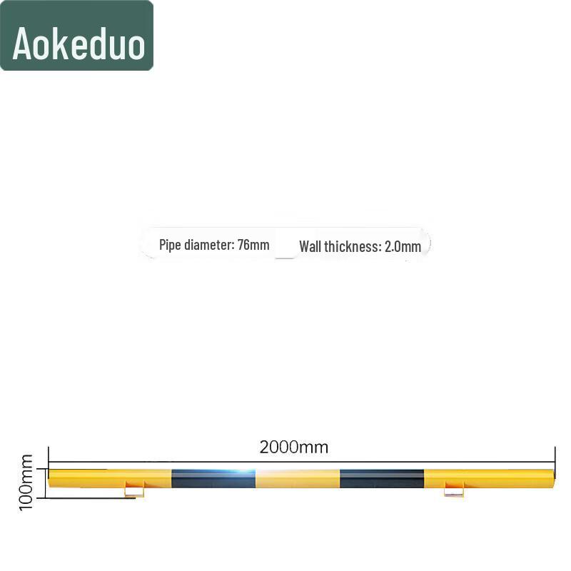 Aokedu Heavy-Duty M-Type Parking Barrier