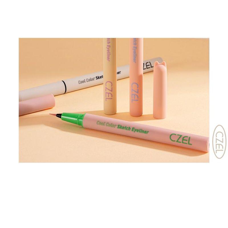 CZEL - Cool Color Sketch Liquid Eyeliner - 5 Colors