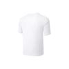 Li Ning Badminton Series Logo Print Quick-Dry Cool Short Sleeve Drop Shoulder T-Shirt Unisex T-Shirts Standard-White AHSU469-2