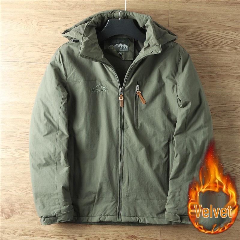 2026 Men's Quick-Drying Windbreaker: Spring/Autumn Outdoor Military-Style Waterproof Jacket