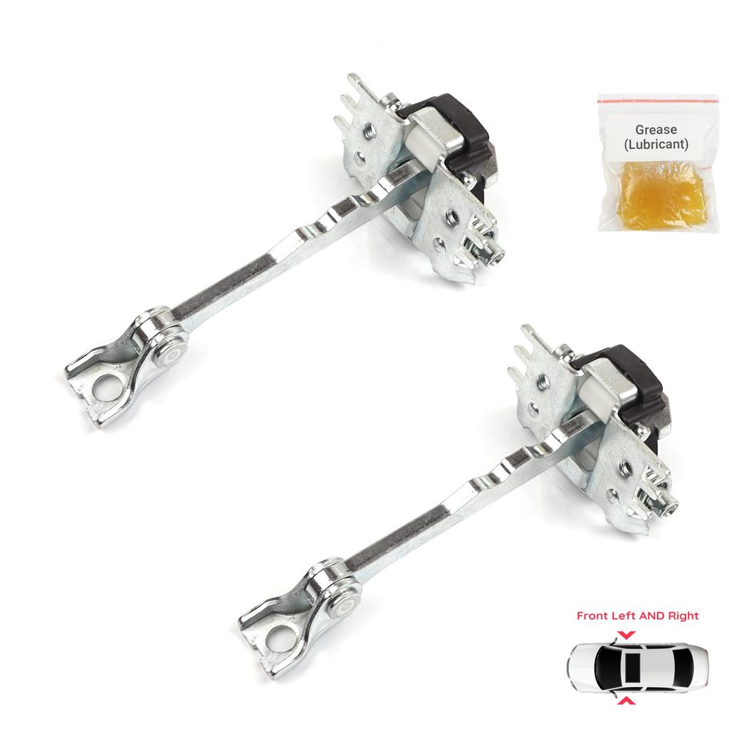 EDP1261-1 2 Pieces Front Door Hinge Stop Check Strap Limiter for Renault Scenic Grand Scenic MK3 JZ0/1 2009-2016 804310008R 