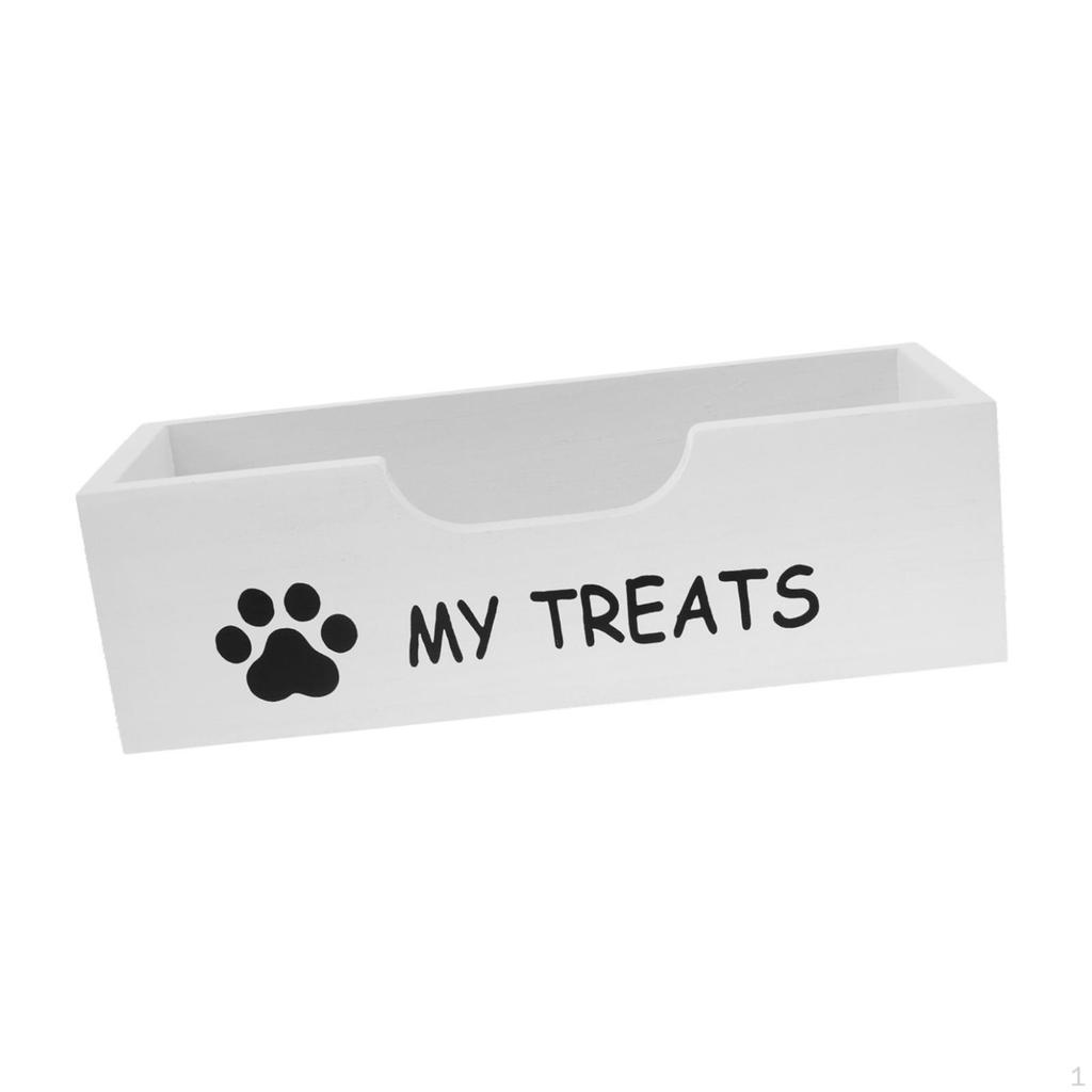 Dog Treat Container Decorative Lightweight Pet Supplies Sturdy for Kitchen Counter Compact Food