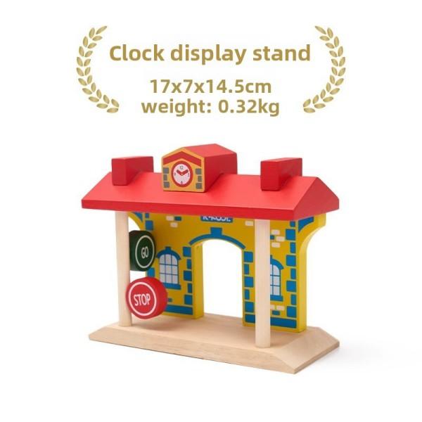 All Kinds Wooden Tunnel Station Platform Wooden Train Track Accessories fit for Brand Wooden Railway Track Toys for Children