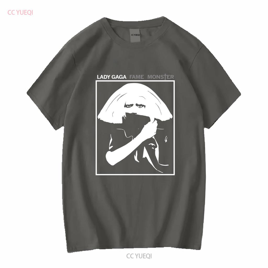 Lady Gaga Fame Monster T Shirt on 100 Ring Spun Cotton long or short sleeves vintage Washed Slightly Stylish fashion homme