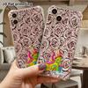 Phone Case: 2D Flat Design, Suitable for iPhone 18 17 16 15 14 13 Pro, Transparent Corner Protection Case, Fairy Tale Cottage, Christmas and Halloween