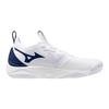 Volleyball Shoes Wave Momentum 3 White X Navy Cm [Mizuno] 30.5 2.5E