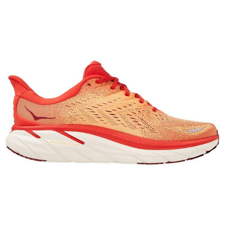 Hoka One One Clifton 8 Fiesta Men Sneakers Blazing-Orange 1119393-FBOR
