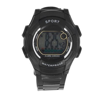 Reloj Deportivo Multifuncional 50M Impermeable Vintage Unisex LED Luminoso Cronómetro Alarma 12/24 Horas
