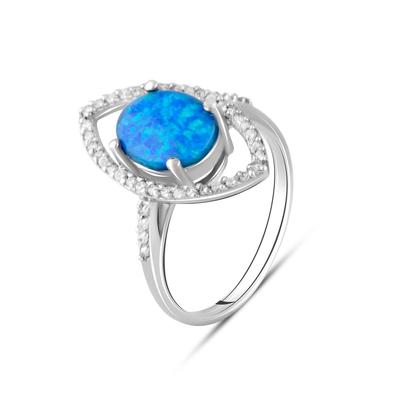 Silver Ring with Opal (2077633)