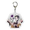 Demon Slayer Keychain Cute Anime Keychain Ingenious Cartoon Key Ring Student Bag Charm Tanjiro Kamado Nezuko Hashira Gifts for