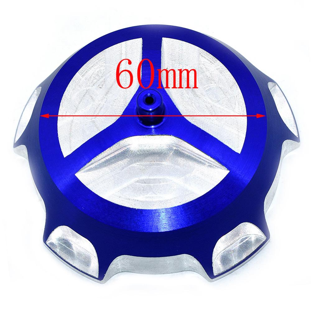 Universal CNC Alumunum Gas Fuel Tank Cap for SSR110 KLX110 TTR110 XR/CRF 50/70/80/110 ATV Pit Bike Dirt Bike Fuel Tank Caps3
