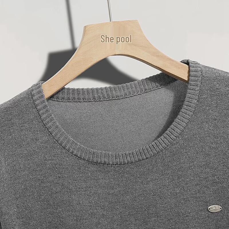 Women's Ice Silk Color Block Short Sleeve Knit T-shirt