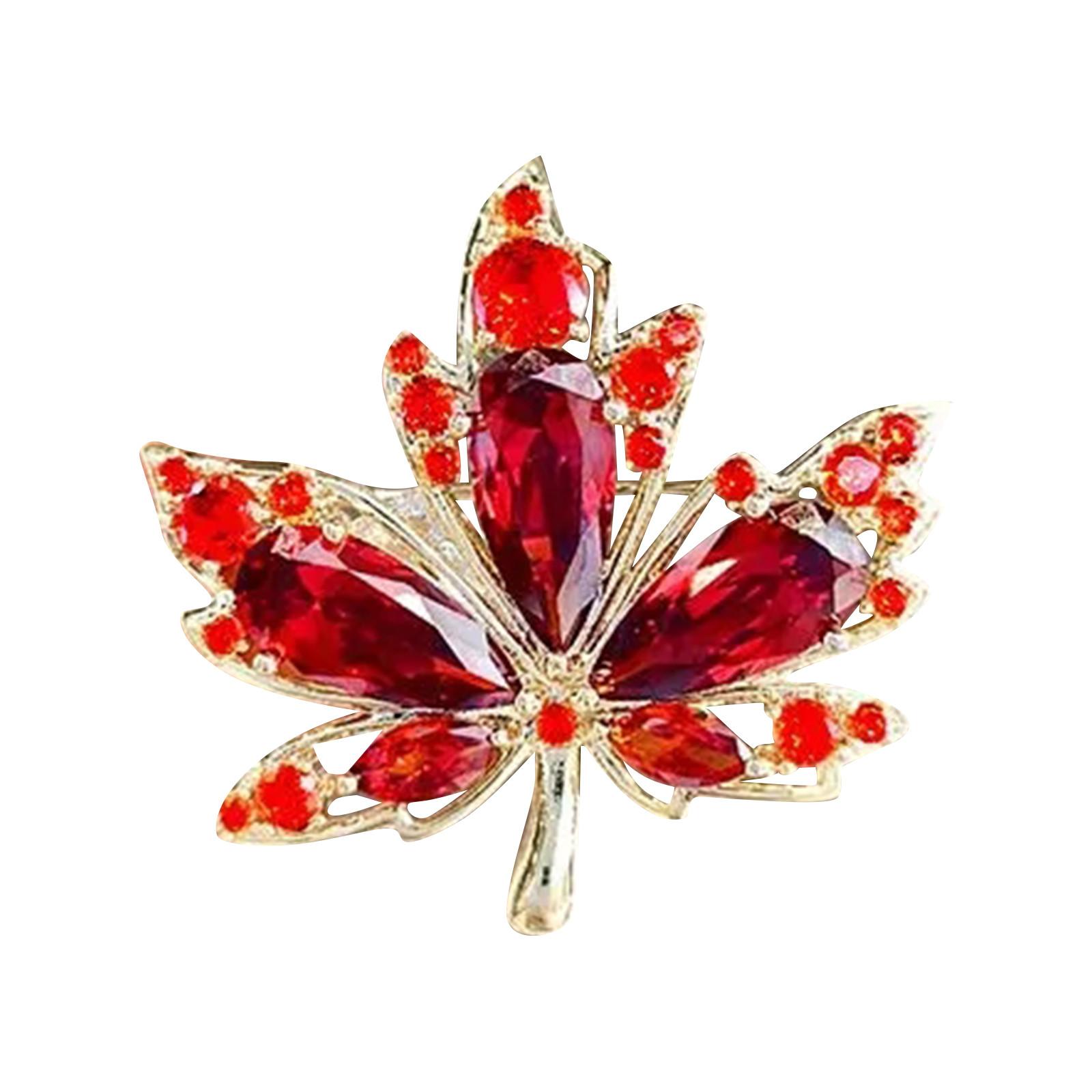 

Брошь из сплава High-end Sense Женская брошь High-end Пальто Костюм High-end Chest Flower One Size красный