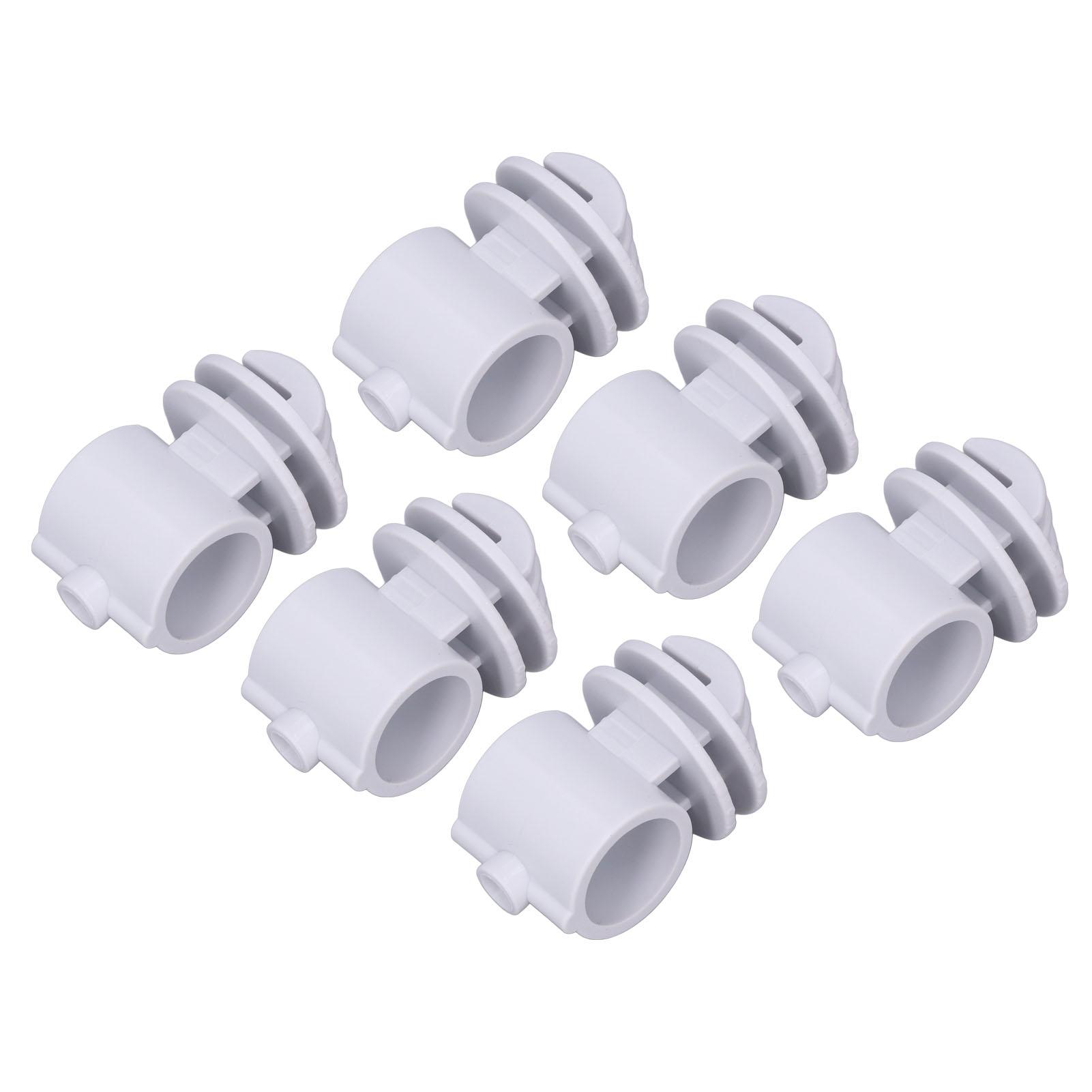50 Pcs set 2.1CM Insulator Screws Pulse Grid System Accessories for Electronic Fence Bearing Rod Gray серый