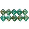 Mixed Colored Dice Polyhedral Dice D8 Dice for DND Boardgame, Educational Accessories Gaming