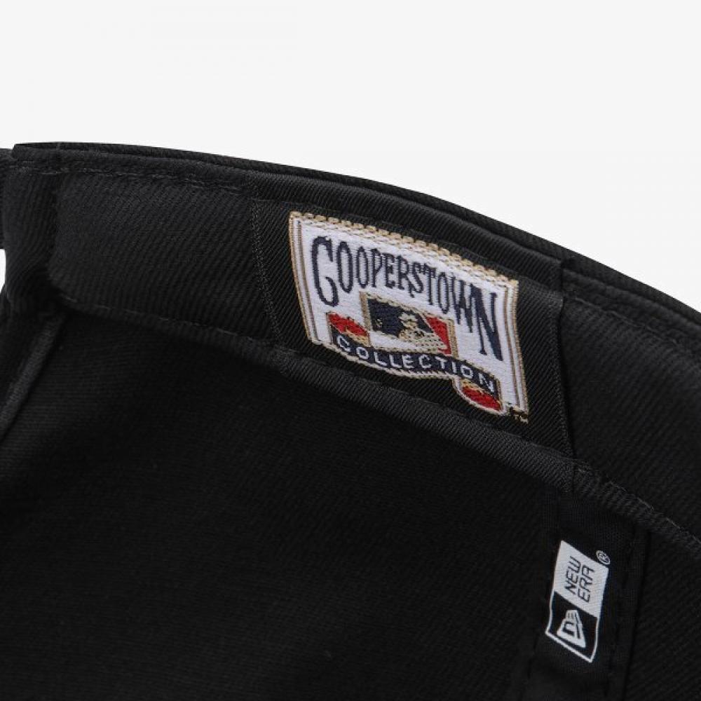 New Era Black Unstructured Ballcap Houston Astros Cooperstown