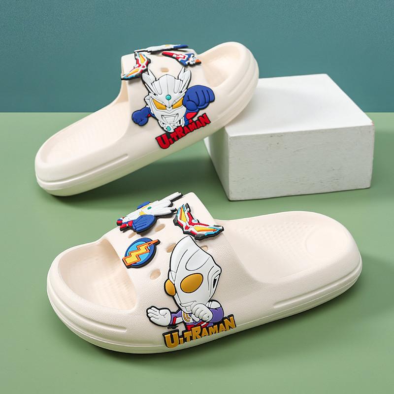 Adorables Pantoufles Pikachu pour Enfants Respirantes Antidérapantes Été Intérieur Maison Chaussures