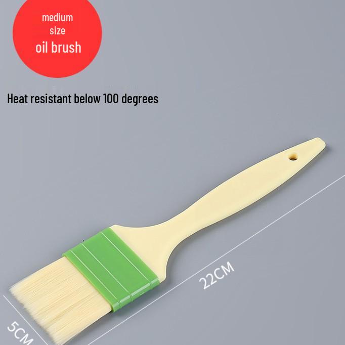 Soft Wool Kitchen Brush for Barbecue, Baking, Sauce, and Egg Wash