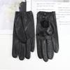 Damen-Lederhandschuhe aus Schafsleder Dünne atmungsaktive ungefütterte farbige Lederhandschuhe Sommer
