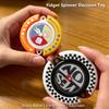 Mini Fidget Spinner Decision Toy Creative Rock Paper Scissors Yes No Lucky Wheel Stress Relief Keychain for Party Favor Gift