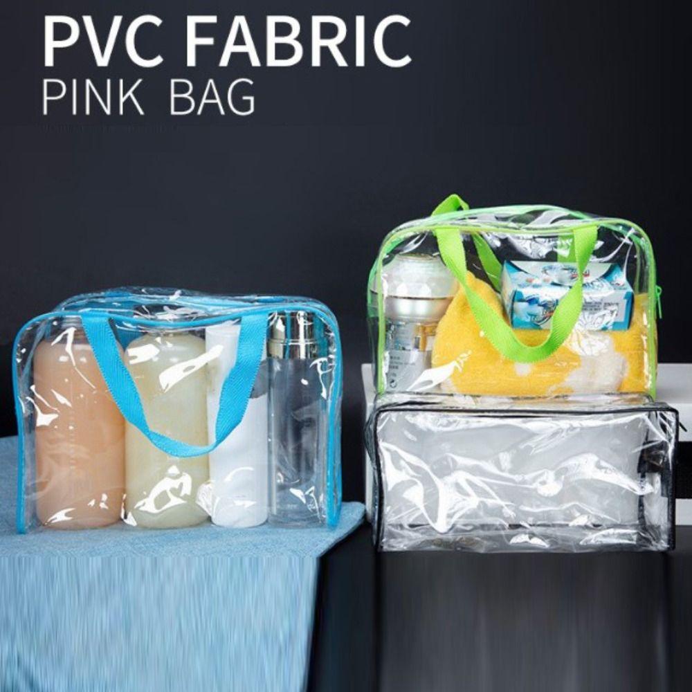 Transparenter Druck PVC Waschtaschen Wasserdicht Kosmetiktasche für Kosmetiker Beauty Case Kulturtasche