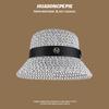 Summer Outdoor Empty Top Hat Solid Color Sun Hat Straw Beach Sun Hat Men