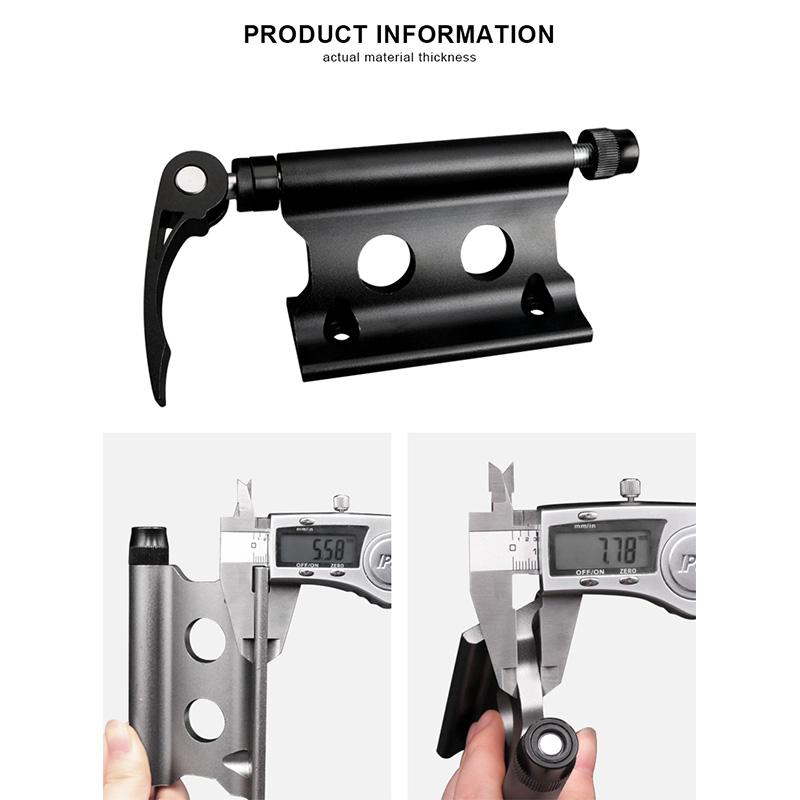 Bicycle Rack Carrier For Car Roof Holder Road Bike Front Fork Quick Release Fixed Clip Mount SUV Modified Parking Rack Bracket