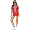 One-piece female racing suit F1 locomotive suit, nightclub girl catwalk uniform, hot dance cheerleading performance costume
