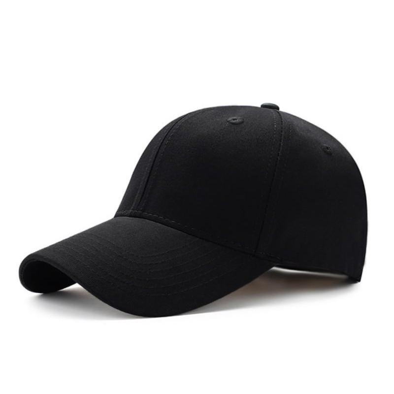 Solid Color Fashion Men Women Adjustable Leisure Caps Unisex Plain Curved Sun Visor Cotton Hats Outdoor Dustproof Baseball Cap