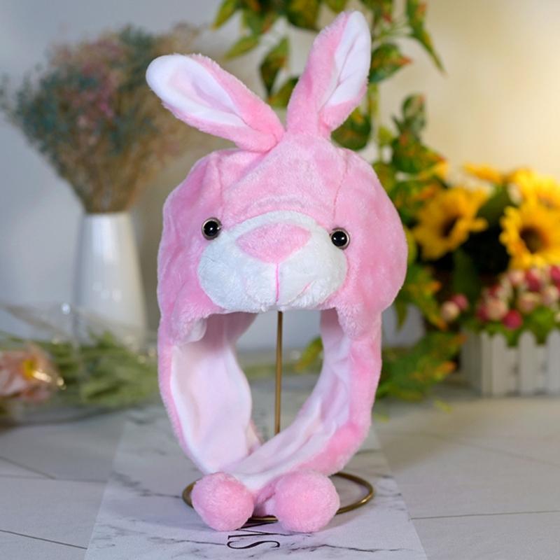 Kids Animal Hat Bomber Hat Trapper Hat Animal Earflap Hat Drama Props For Kid Rabbit Pig Raccoon Rooster Frog
