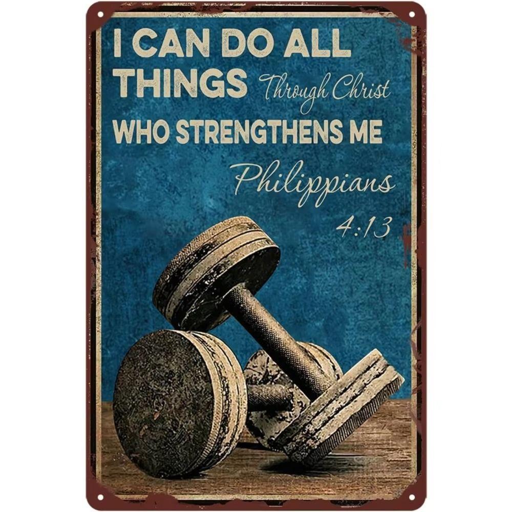 Tin Sign Retro Metal Plaque Painting Wall Decor 20x30cm