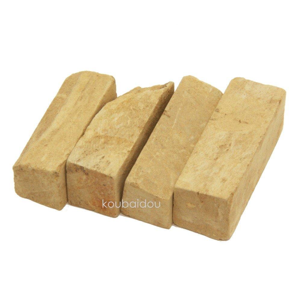 

Kobaido Calligraphy Supplies Natural Mud Whetstones for Small Inkstones (4 pieces)