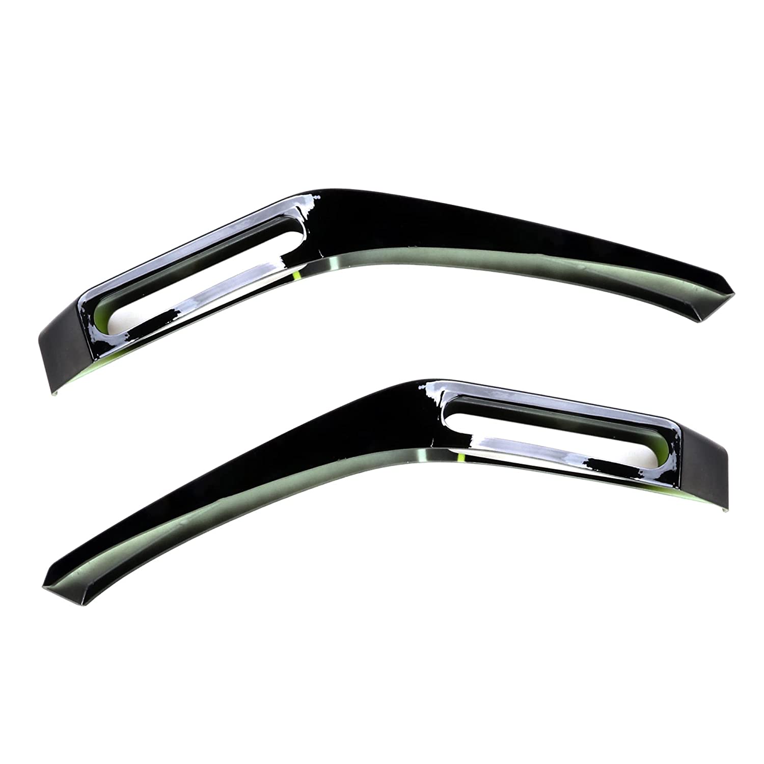 

2 шт. декоративная накладка на крышку Trail Sight, внешние аксессуары для Ford Bronco 2021+, 2/4-дверная накладка на петлю капота двигателя чёрный