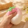Simulation Fruit Slow Rebound Toy UV Light Color Changing Fruit Squeeze Toy  Office