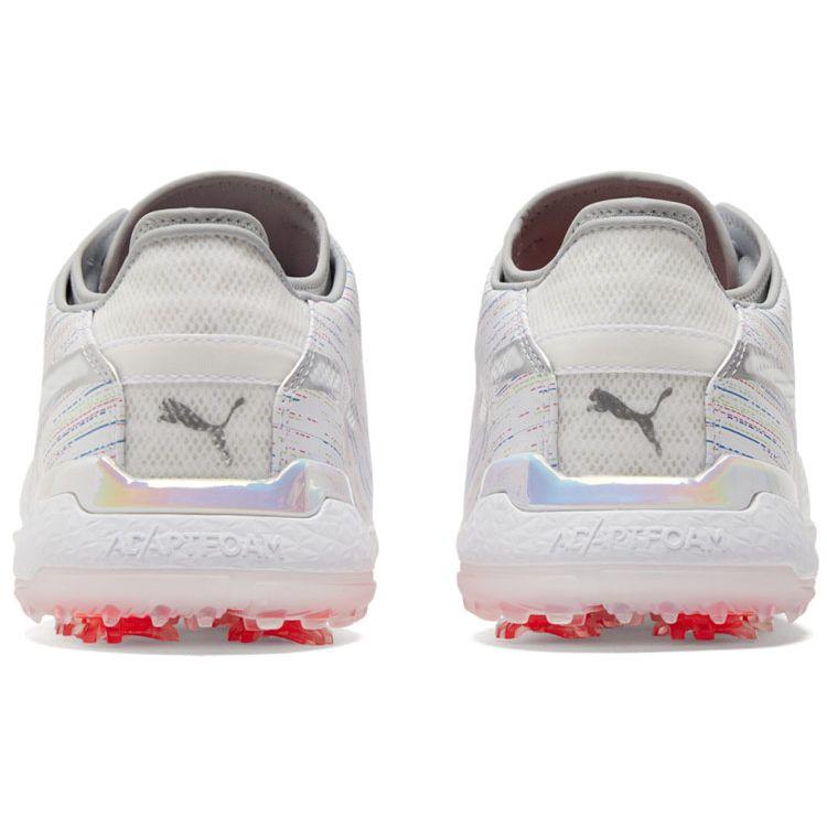 Puma Proadapt Spectra Cushioning Low Top Golf Shoes Men Golf Shoes White Blue Orange 195694-01