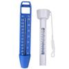 25cm 4cm Pool Thermometer Set Floating Water Temp Gauge Blue Long White Compact Accurate Reading Outdoor Spa Monitor Tool Kit