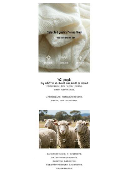2025 Puyuan Autumn/Winter Wool Cable Knit Stand Collar Zip-Up Sweater for Women - Soft Texture