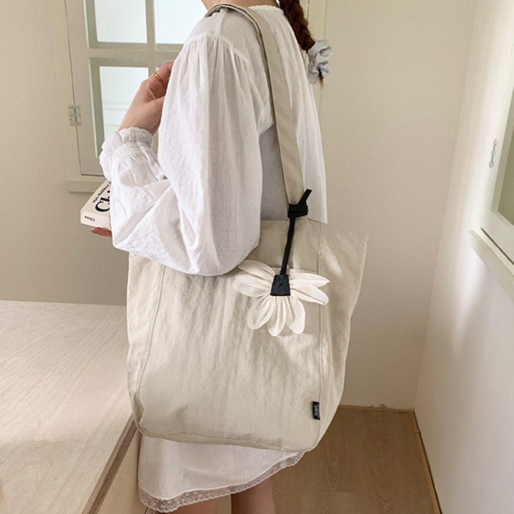 Lightweight Nylon Shoulder Bag Waterproof Handbag Fashionable Tote Bag  Women