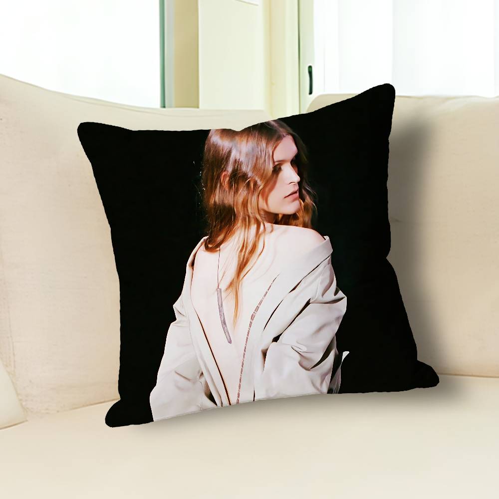 

E-Ethel Singer C-Cain Pillow Cases for Bedroom Living Room Sofa Home Decor Polyester Cushion Cover with Zipper 30cmx30cm
