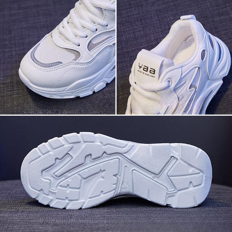 Dad Shoes Women's Summer New Ins Style Versatile Platform Sports Shoes Comfortable and Wear-resistant Casual Little White Shoes Women