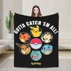 Cool Dragon Charizard Cartoon Blanket Velvet Air Conditioning Poke-Mon Portable Soft Throw Blanket for Bedding Couch Rug Piece