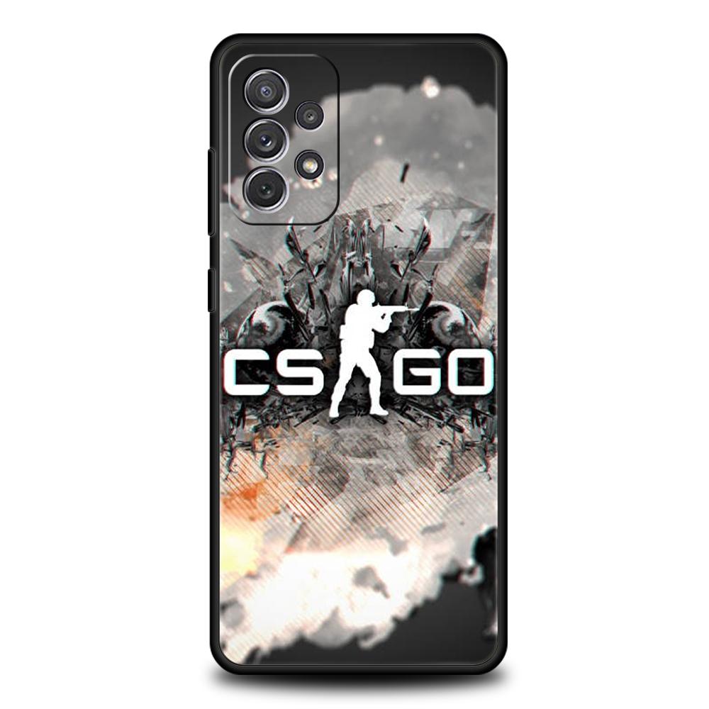 Counter Strike CS GO Hot Game Phone Case for Samsung Galaxy A55 A35 A15 A14 A25 A54 A51 A71 A72 A73 A32 A52 A52S A41 5G Shell