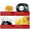 Electric Popcorn Machine Portable and Fully Automatic for Home Use 220V Rapid Production 1200W Kitchen Mini Popcorn Cooker