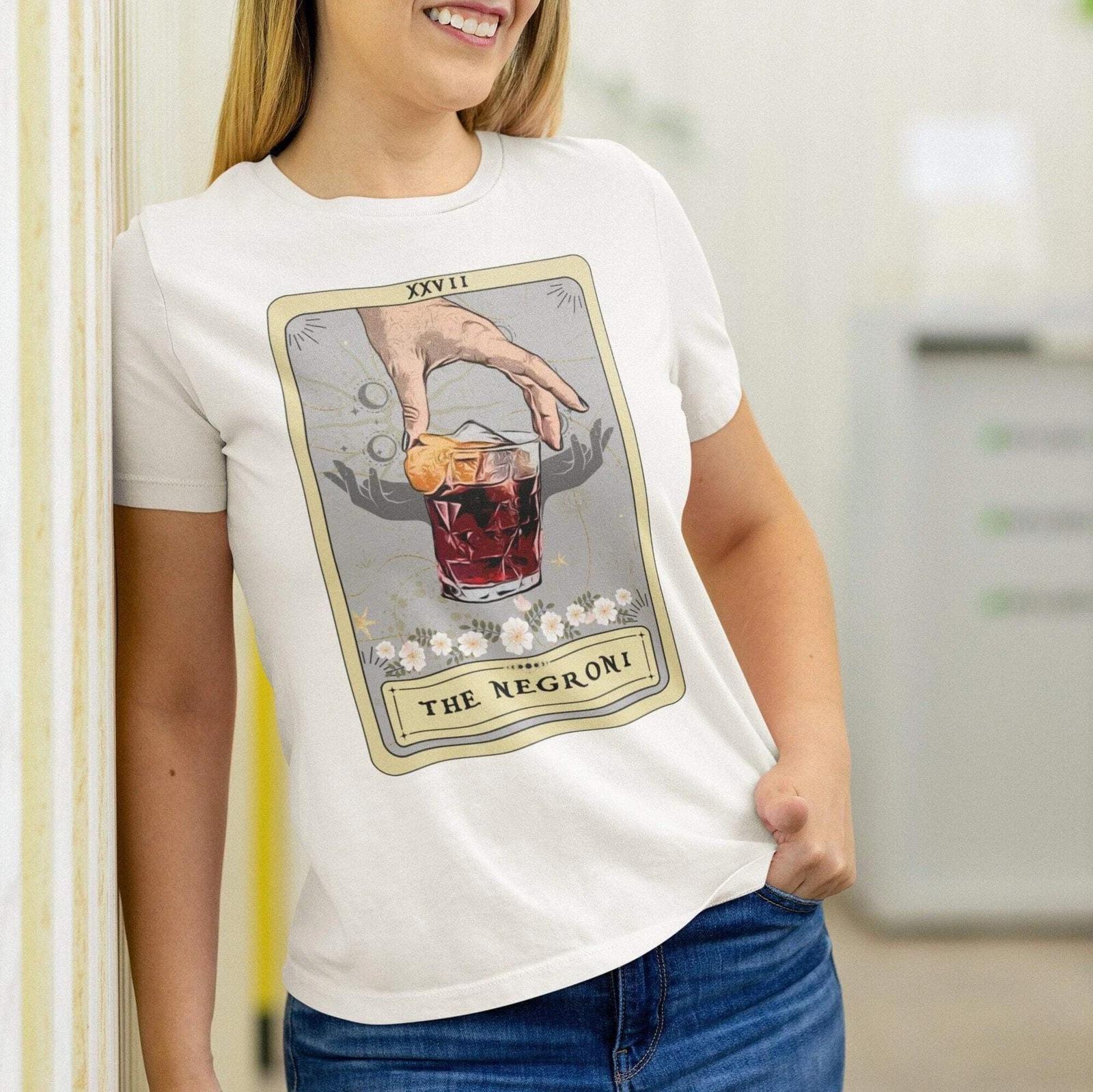The Negroni Tarot Card Shirt, Cocktail M