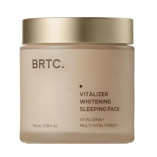 BRTC Vitalizer Whitening Sleeping Pack 100ml Hydrating Night Cream, Moisturizing Sleeping Pack