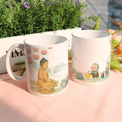 ii359-Design Mug 2p-Boy Monk 3_Buddha Statue (2p)