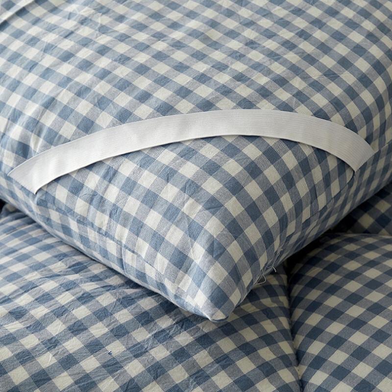 LISM Washed Cotton Kapok Mattress Pad